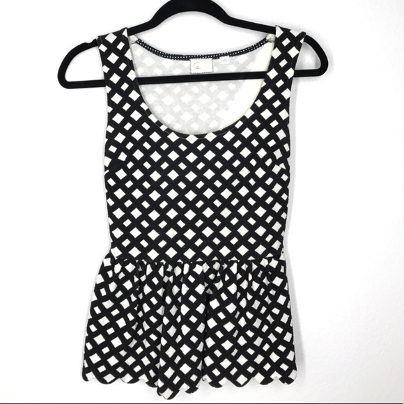 anthropologie | postmark ⌯ peplum top - Picture 1 of 3